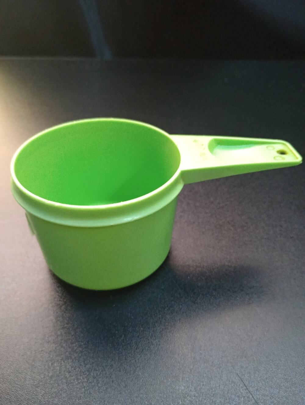 Vintage Green Tupperware Measuring Cup 3/4 Cup Replacement 762
